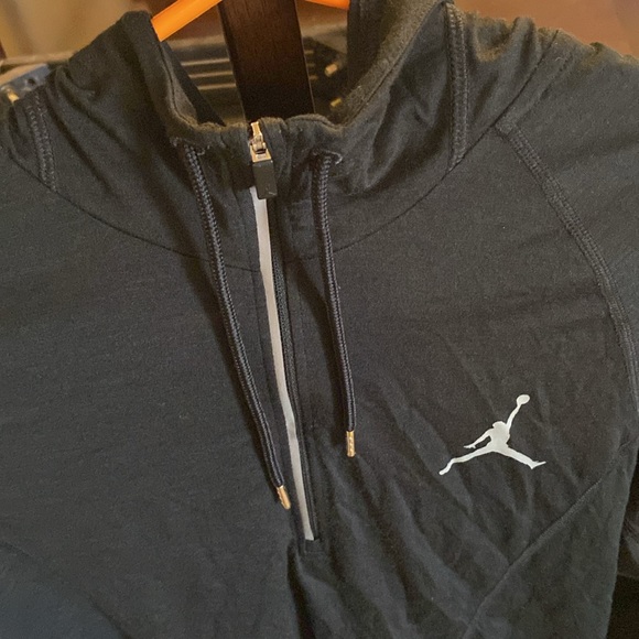 Long sleeve hooded Jordan workout fleece - Picture 5 of 6